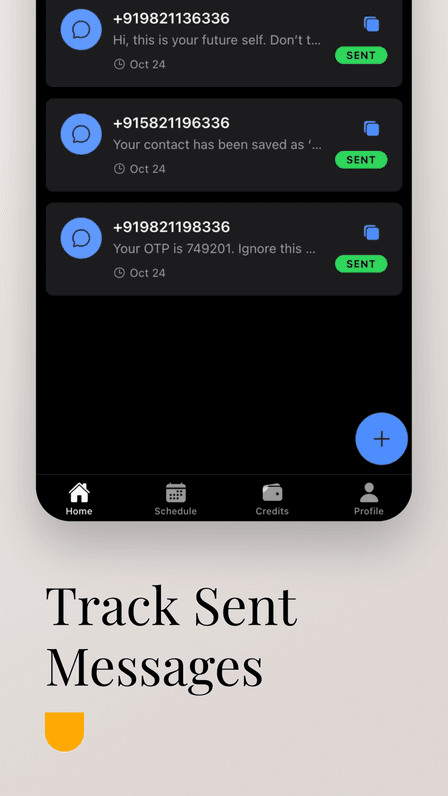 Privacy shield protecting phone number in Ghost anonymous messaging app